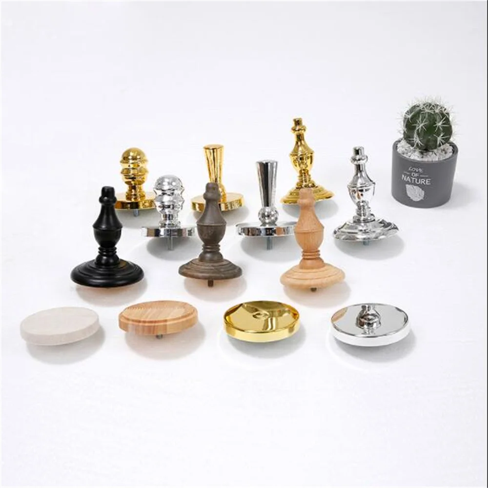 Cloth Hood Accessories for Head Mannequin, Electroplated Screw, Wood Plastic Head Cover, Body Model, 12Style, D242, 1Pc