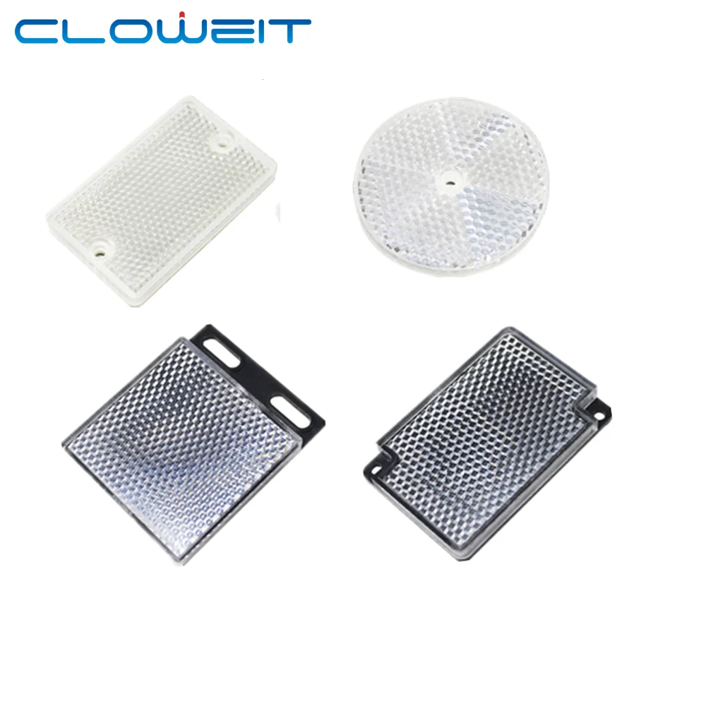 TD-02 TD-05 TD-09 TD-08  E39-R1 Relective Mirror Plate For Retro Reflector Photo Switch Cloweit