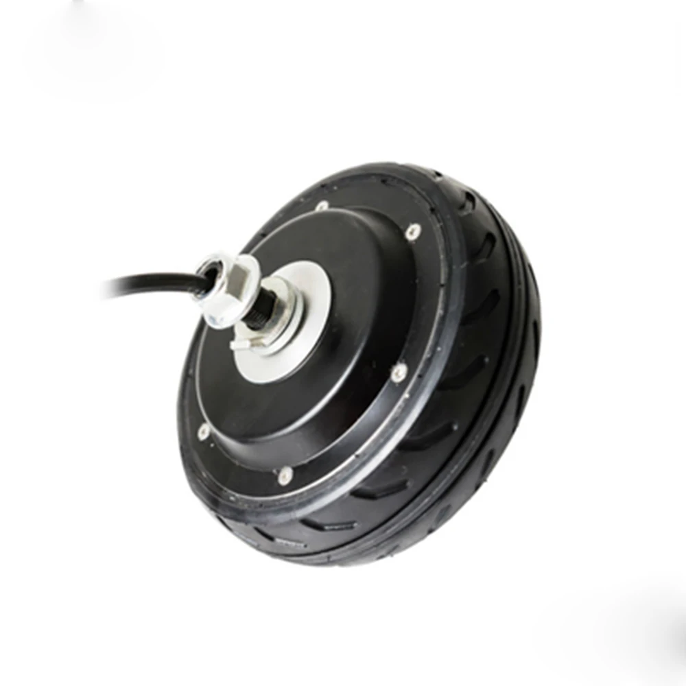 5 inch wheel hub motor, 24v-36v, 200w, 350w, carbon fiber, light truck motor double shaft/single shaft hub motor