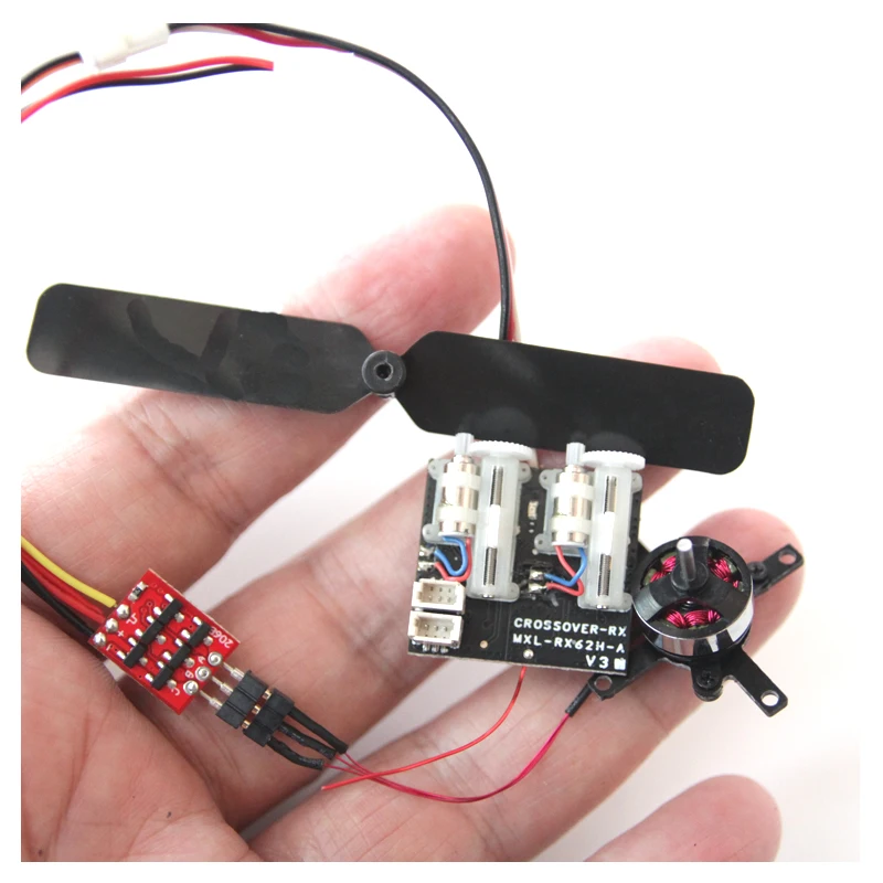 RC用ブラシレスモーター ESC サーボ 3点セット ミニブラシレスコンボパワーシステムレシーバーESCブラシレスモーター
