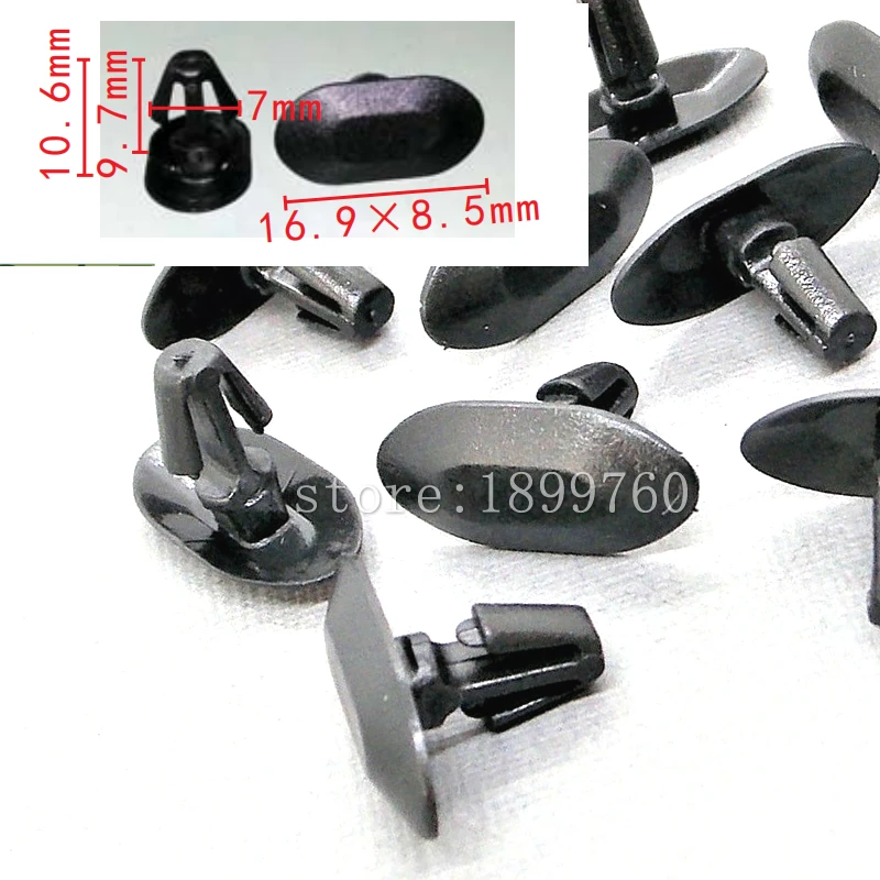 Les clips de garniture de fenêtre OEM 100x pour Renault 7701044547 et Peugeot 699786 une solution fiable pour les réparations automobiles