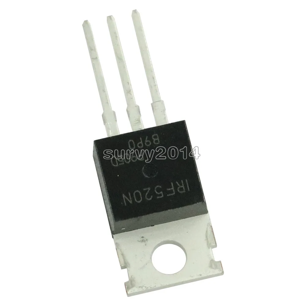 5 قطعة IRF520 IRF520N N-قناة HEXFET السلطة MOSFET جديد نوعية جيدة