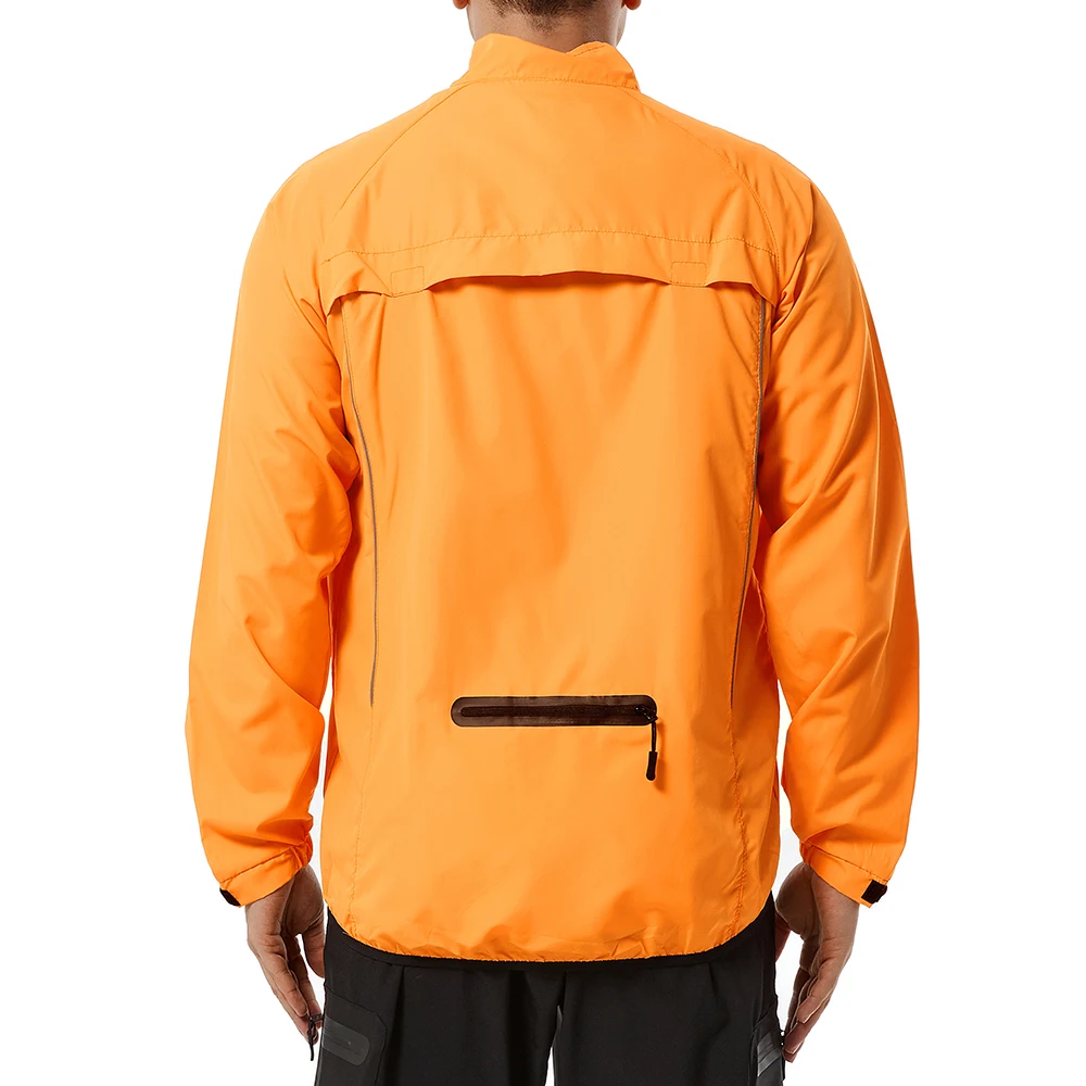 WOSAWE Cycling Rain Jacket High Visibility MultiFunction Jersey Road MTB Bike Bicycle Windproof Quick Dry Rain Coat Windbreaker