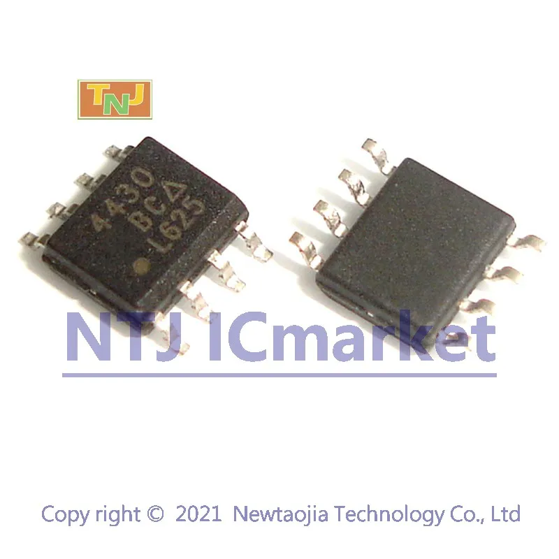 مراجعات وتحليل لـ 10 قطع من مكثف SI4430 SOP-8 4430 SI4430DY-T1-E3 N-Channel، 30 فولت (D-S) MOSFET