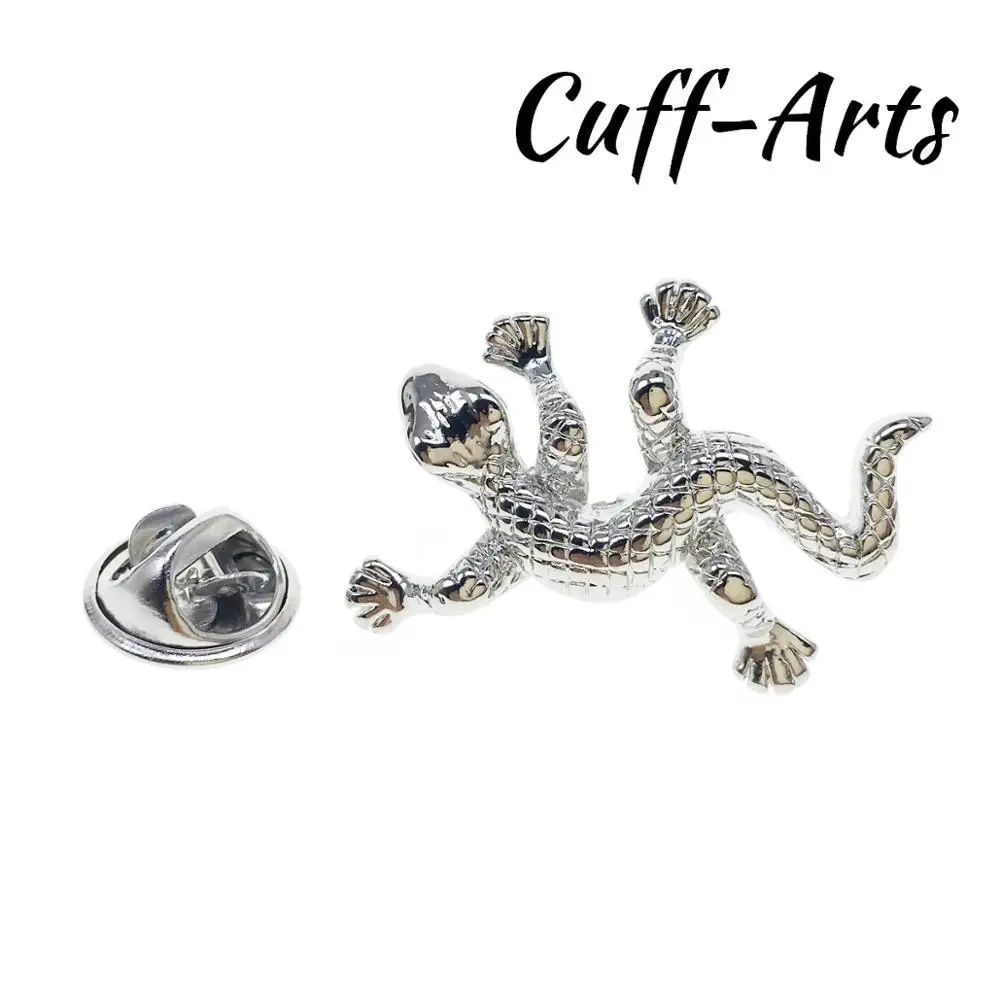 Gecko Lapel Pin Badges High Quality Novelty Lapel Pins Men Birthday Gift By Cuffarts P10311