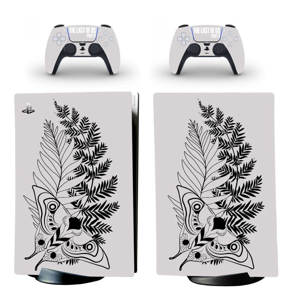 The Last of Us PS5 Digital Edition Skin Sticker Decal Cover for PlayStation 5 Console and Controllers PS5 Skin Sticker