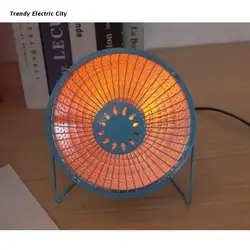 220V Mini Electric Heater Portable Desktop Fan Heater Quartz Tube Heating Warm Air Blower Home Office Warmer for Winter