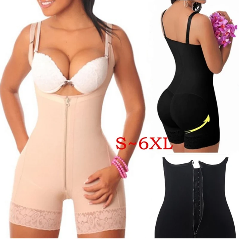 

Woman Slim Underwear Bodysuit Shapewear Body Shapers Lingerie Size Butt Lifter Big Ass Lift Up Panty Slimming Underbust