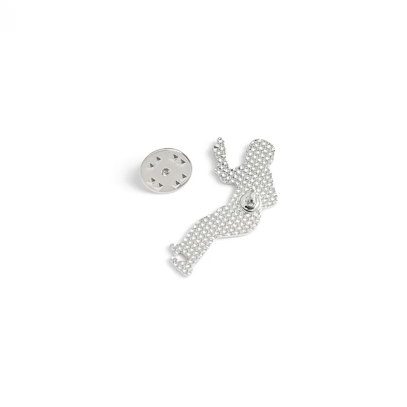 Pulp Fiction Enamel Pins Disco Impromptu Swing Dance Brooches Badges Fashion Movie Pin Gifts for Friends