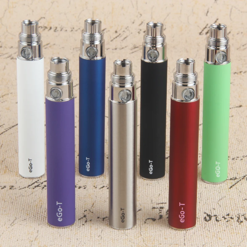 1pcs EGO T Vaper Pen Battery Electronic Cigarette for CE4 1.6ml Atomizer 510 Thread Ecig Hookah