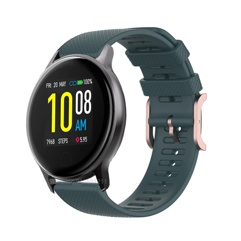 الرياضة حزام (استيك) ساعة الأشرطة ل Umidigi Uwatch 2S 3S 3 2 GT UFit Urun S حزام (استيك) ساعة استبدال سيليكون حزام اكسسوارات كوريا