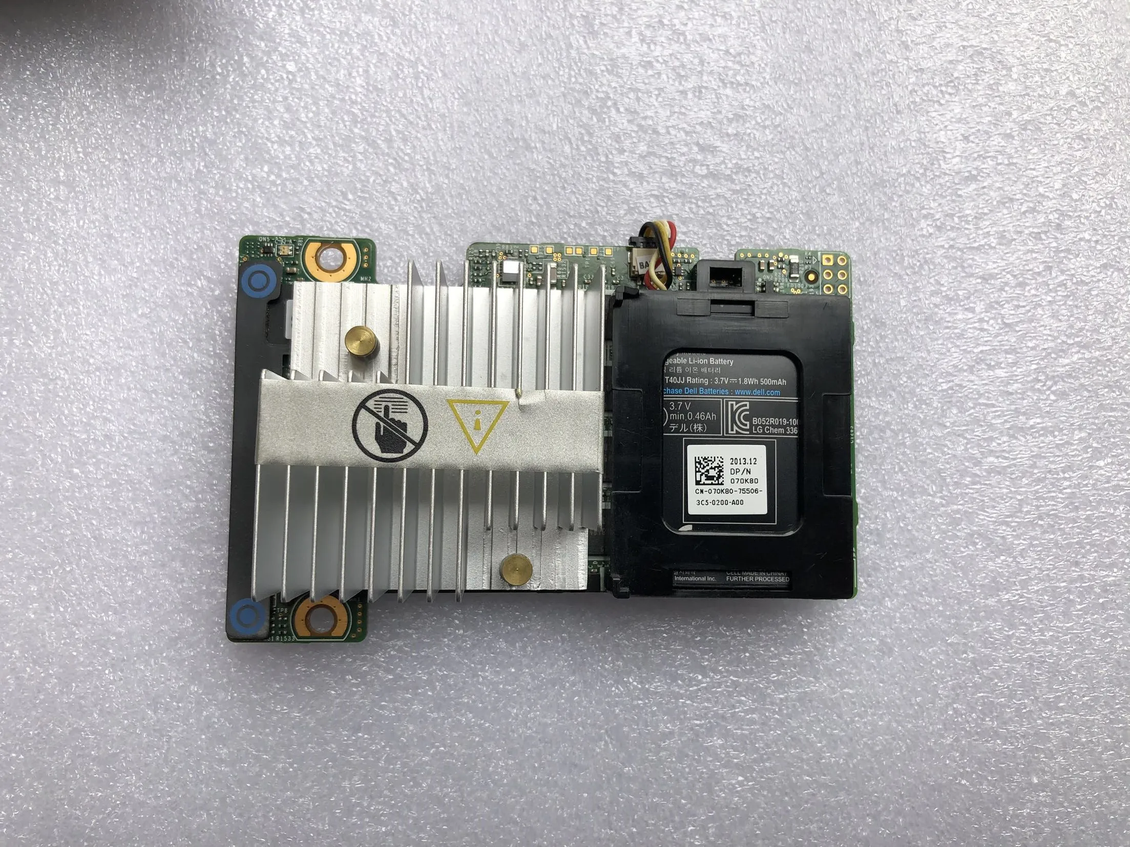 Mini placa de matriz sas original h310 h710p 1g de cache