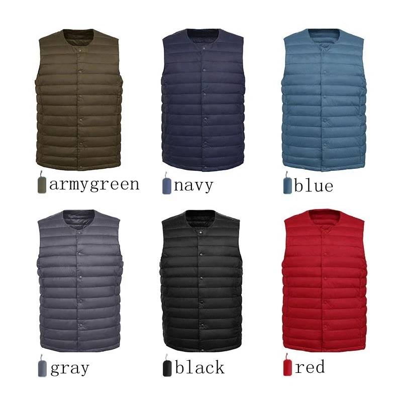 NewBang 7XL 6XL Size 90% Matt Fabric Men\'s Duck Down Vest Ultra Light Down Vests Light Weight Windbreaker Sleeveless