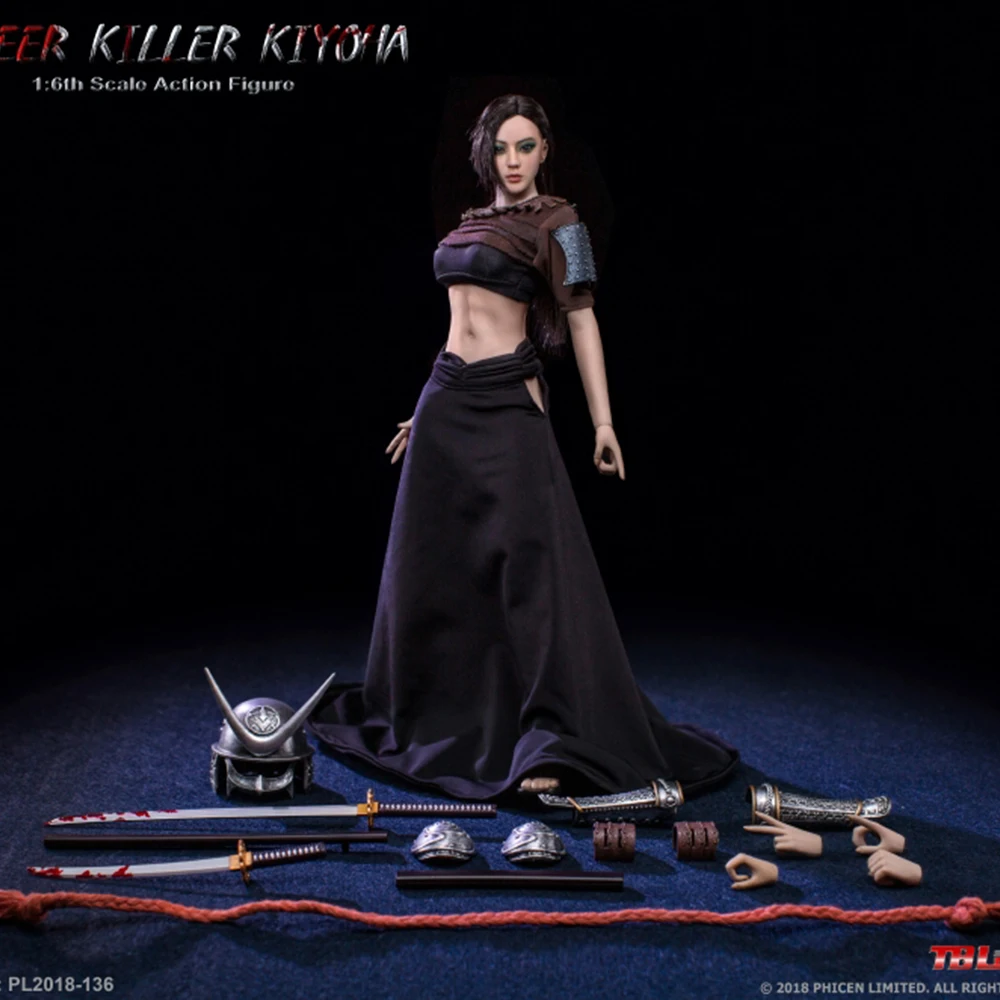 1/6 Scale Full Set TBLeague PL2018-136 CAREER KILLER KIYOHA Action Figure Model for Fans Collectible Gifts