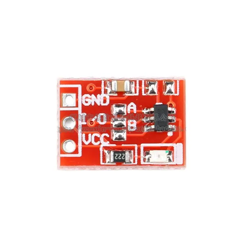 Ttp223 touch button module auto-travamento jog/sensor capacitivo do interruptor de toque