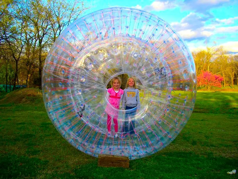 

Transparent Bumper Zorb Ball For Sale 3M Inflatable Zorbing Ball Roller Wheel PVC TPU Human Size Hamster Ball Outdoor Game