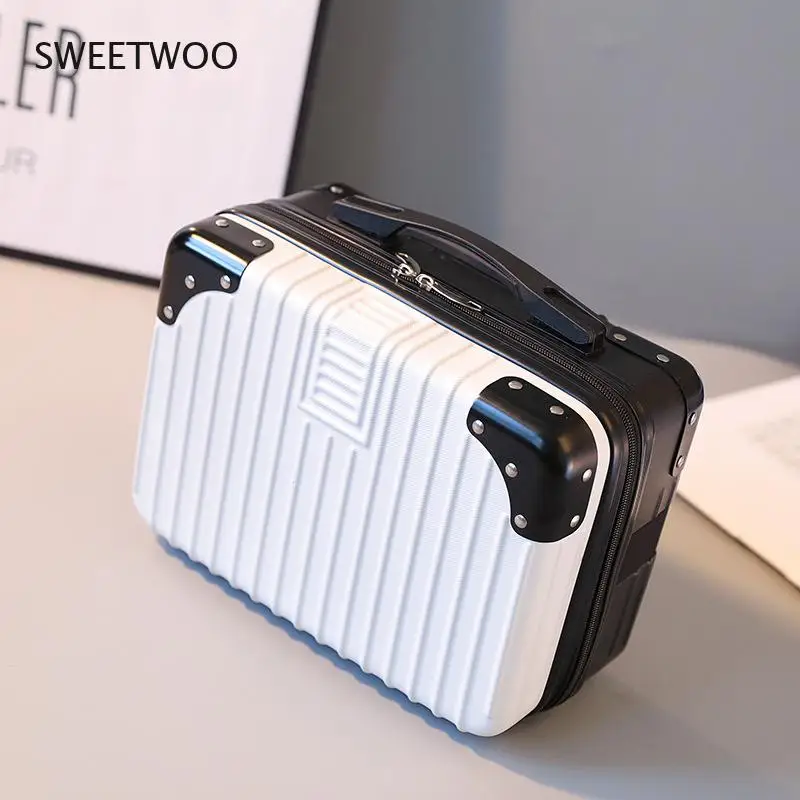 Hand luggage box Korean version 14 inch small lightweight small mini storage bag cute cosmetic case female travel case