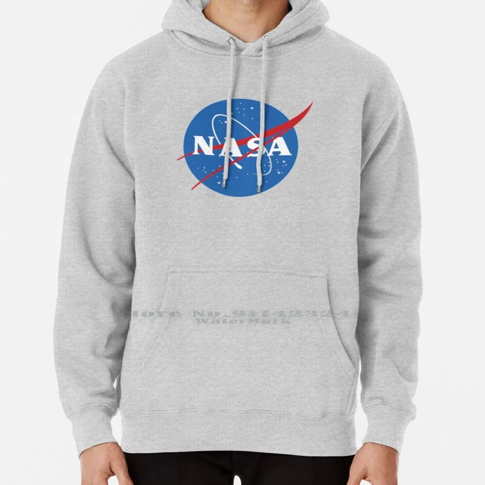 

Hoodie Sweater 6xl Cotton Space Station Blue Logo Space Theme Women Teenage Big Size Pullover Sweater 4xl 5xl 6xl