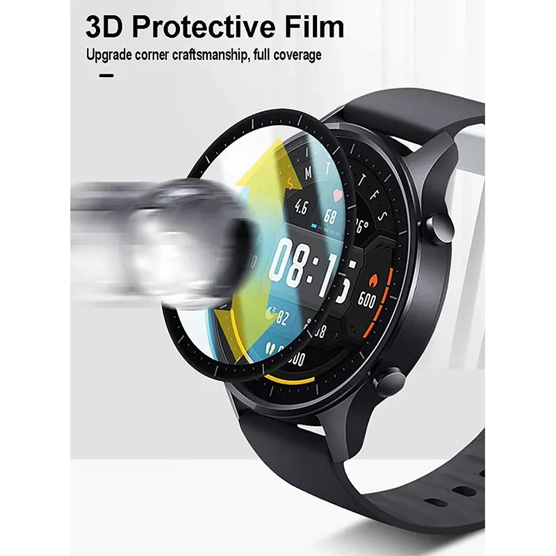 BEHUA 3D Vollkanten-Schutzfolie für Xiaomi Mi Smart Watch Color Sports Version Bildschirmschutzfolien – Detail 3