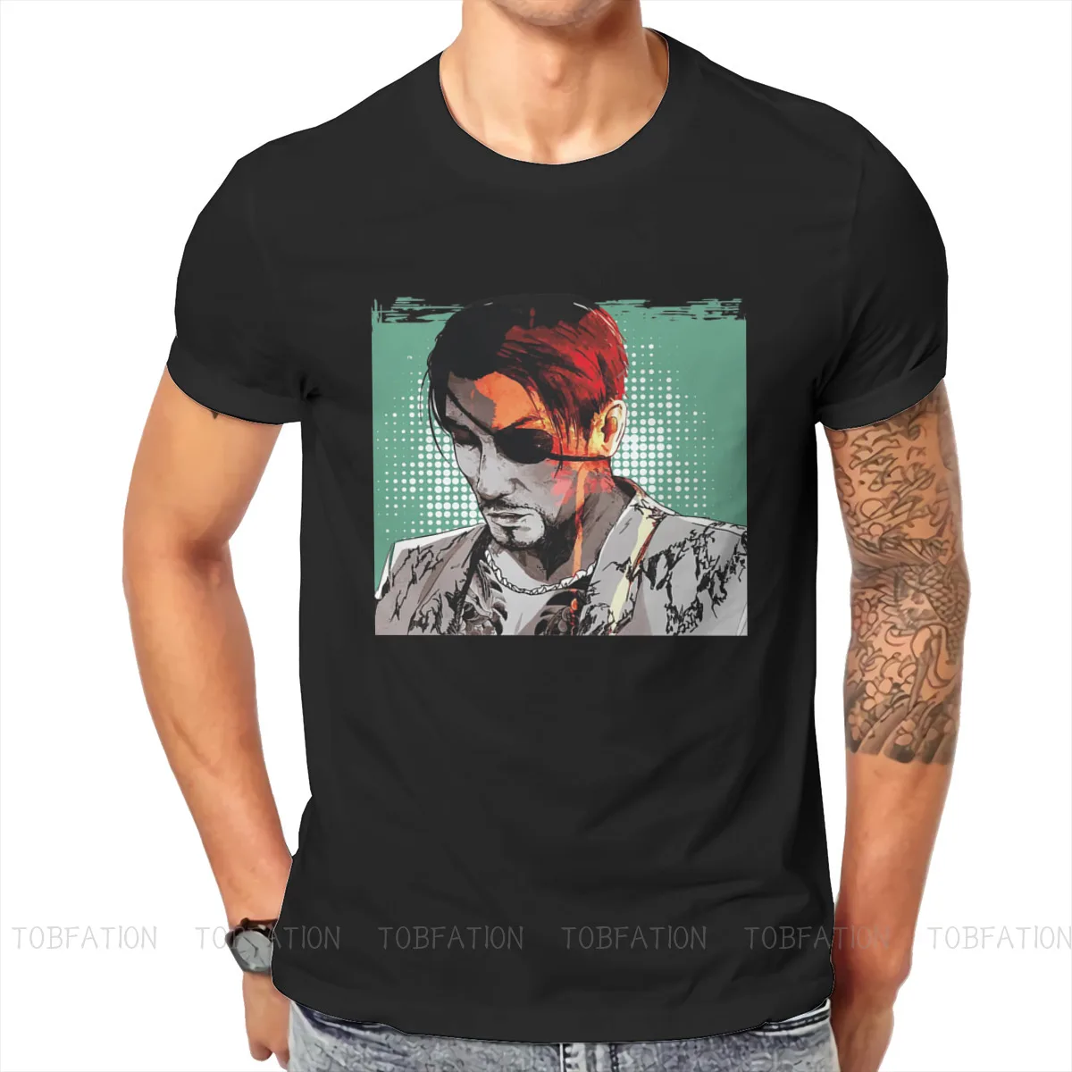 YAKUZA Kenzan Dead Souls Kiryu Kazuma Haruka Game 100% Cotton TShirts Cool Personalize Homme T Shirt New Trend Tops Size S-6XL