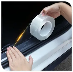 Car film Door threshold bumper Bumper sticker for Volkswagen GTI VW CC GOLF 7 Golf 6 MK6 Polo Tiguan