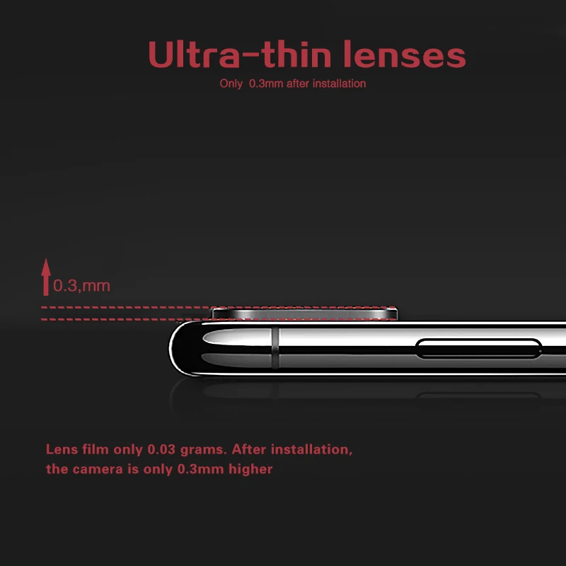Rear Camera Lens Film For Lenovo S5 K520 Pro S810t S850t S90 S90-t S90-u VIBE X2 Pro X2PT5 Z2 Mini Pro K920 X3 Z5 PRO Z5S image 3