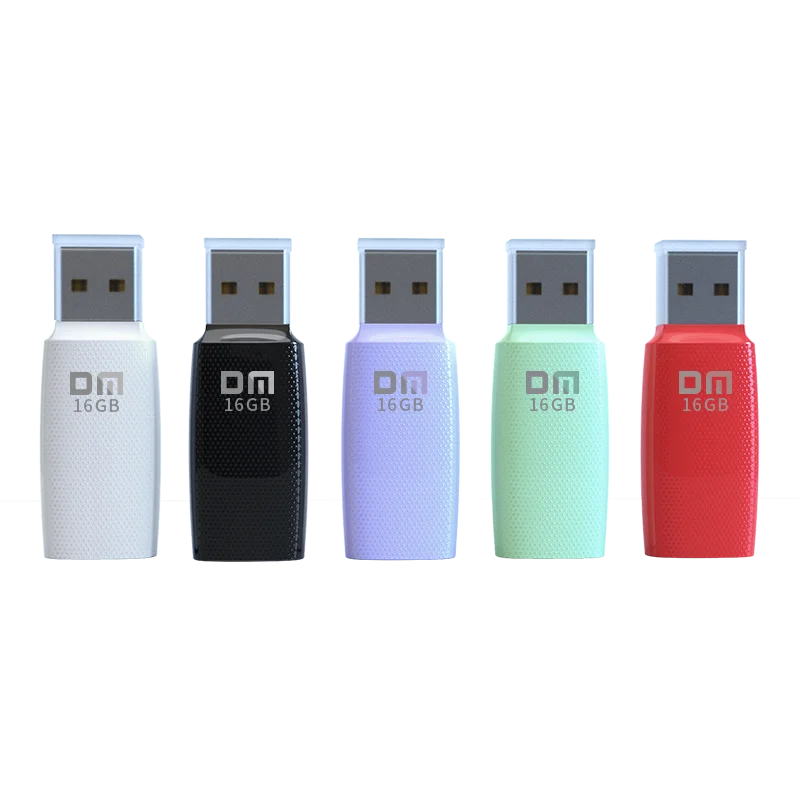 

Флэш-накопитель DM PD203 USB2.0 4 ГБ 8 ГБ 16 ГБ с пятью цветами 5 шт./корд.