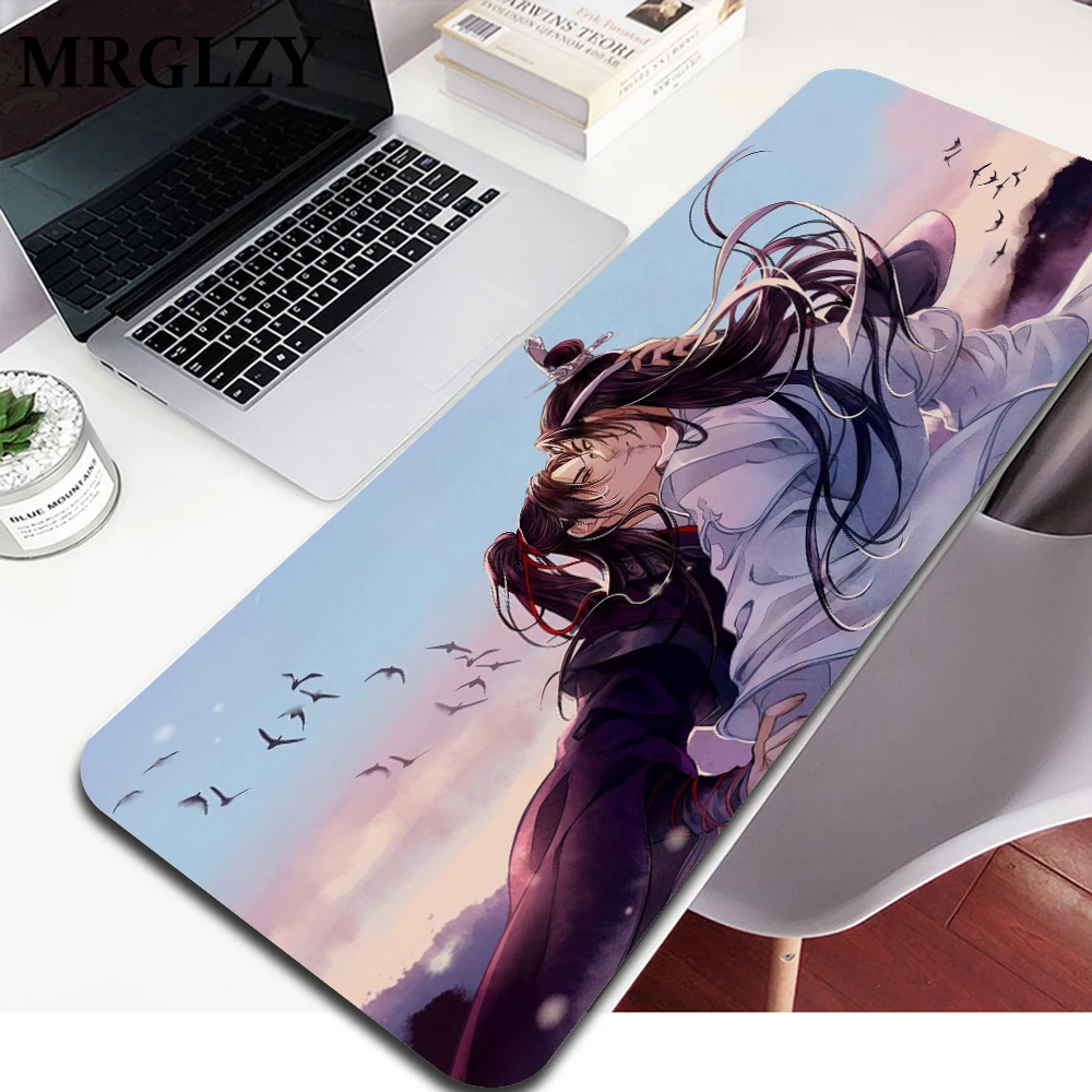 Mo Dao Zu Shi Anime 대형 마우스 패드 Xxl 카펫 드롭 배송 마우스 카펫 Mousepad Xxl 테이블 컴퓨터 매트에 확장 패드 