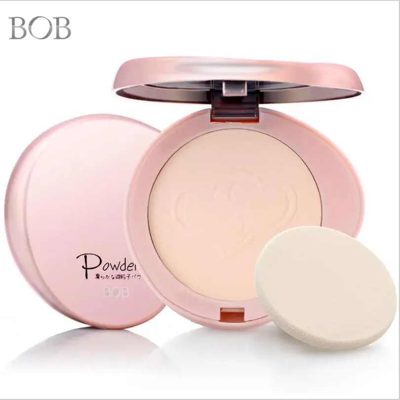 BOB Oil-Control Concealer Powder Cake Fine and Lasting Finishing Powder Single Layer Dry Powder T1303