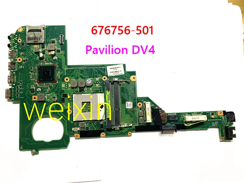 

676756 -501 Материнская плата для ноутбука HP Pavilion DV4 DV4-5000 DV4-5007TU DV4-5060LA HM76 100%