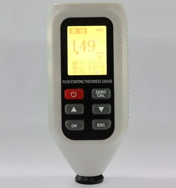 

HT-128 High Accuracy Digital LCD Display Thickness Gauge For Coating And Clad Layer Portable Professional Instrument