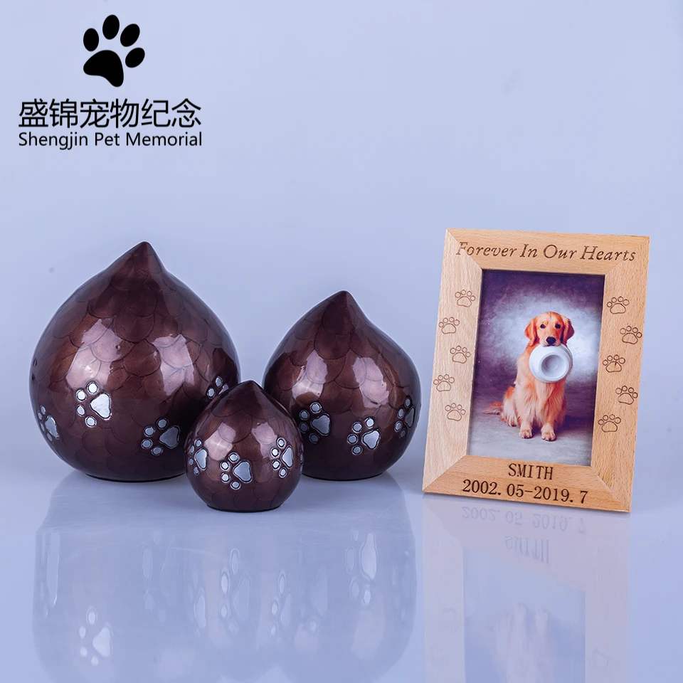 Ceramic Pet Urn Small Animal Cremation Urn Cinerary Casket