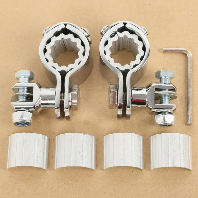 25mm 32mm 35mm Highway Foot Pegs Mount Clamps For Suzuki BOULEVARD M90 S50 M50Z C90 M1500 VL1500 VL800 VZ800 VL125 VL250