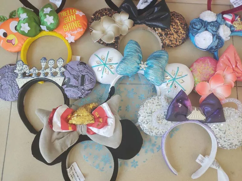authentic Disney Mickey Minnie  Headband new collection Cosplay Plush Adult/Kids Headband Gift