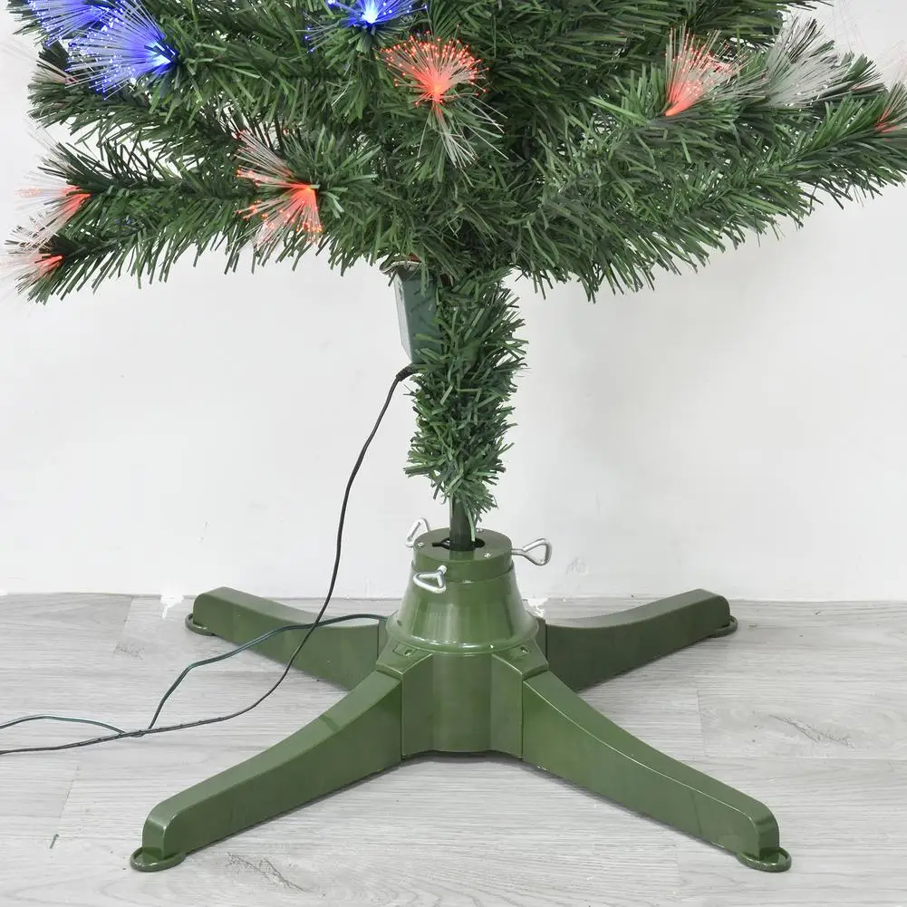 66cm Christmas Tree Electric Rotating Base Stand Xmas Tree Bottom Support Holder Christmas Decoration Parts Christmas Tree Stand