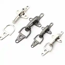 10pcs biker leather vests Coat buckle Metal Buckles for Handbag Strap Belt Clasp Screw Hook Connector Bag Hardware Accessories