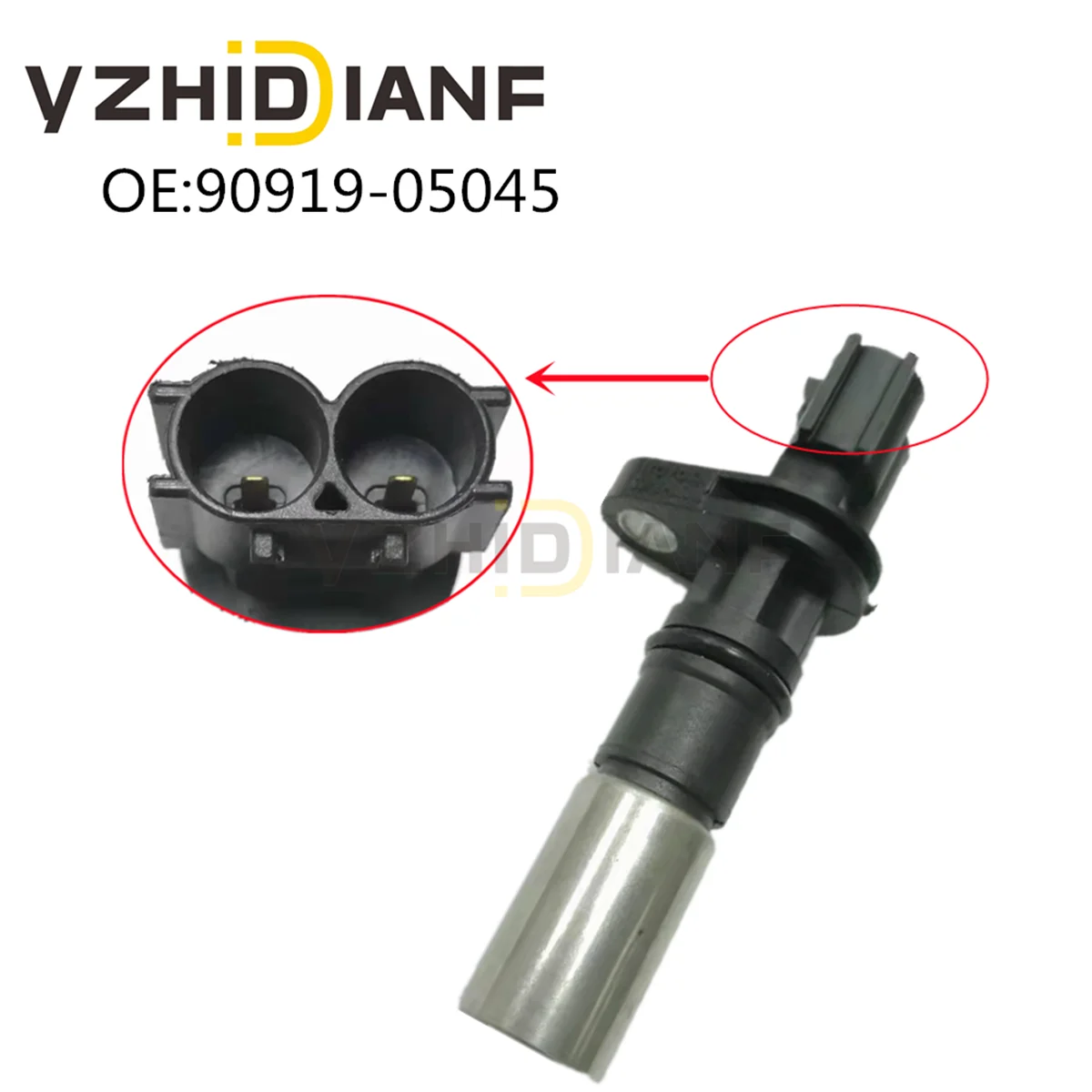 1x high quality Crankshaft Position Sensor 90919-05045 90919-05087 90919-05081 1NZFE 2NZFE For Toyota- Probox- Prius-