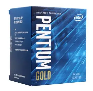 new original Intel Pentium Gold G5400 Desktop box Processor 2-Core 3.70GHz LGA1151 free shipping