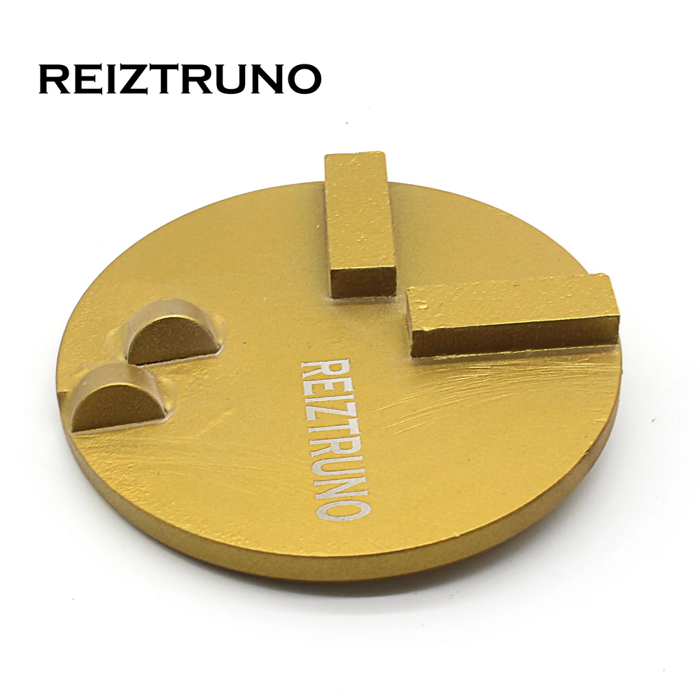 REIZTRUNO PCD เพชรบล็อกบดแผ่นขัดสำหรับอีพ็อกซี่กาวกำจัด terrco FLOOR polishing Pads