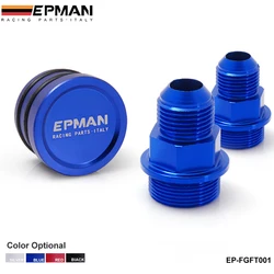 EPMAN REAR BLOCK BREATHER FITTINGS & PLUG FOR HONDA ACURA B16 B18 M28 TO 10AN EP-FGFT001