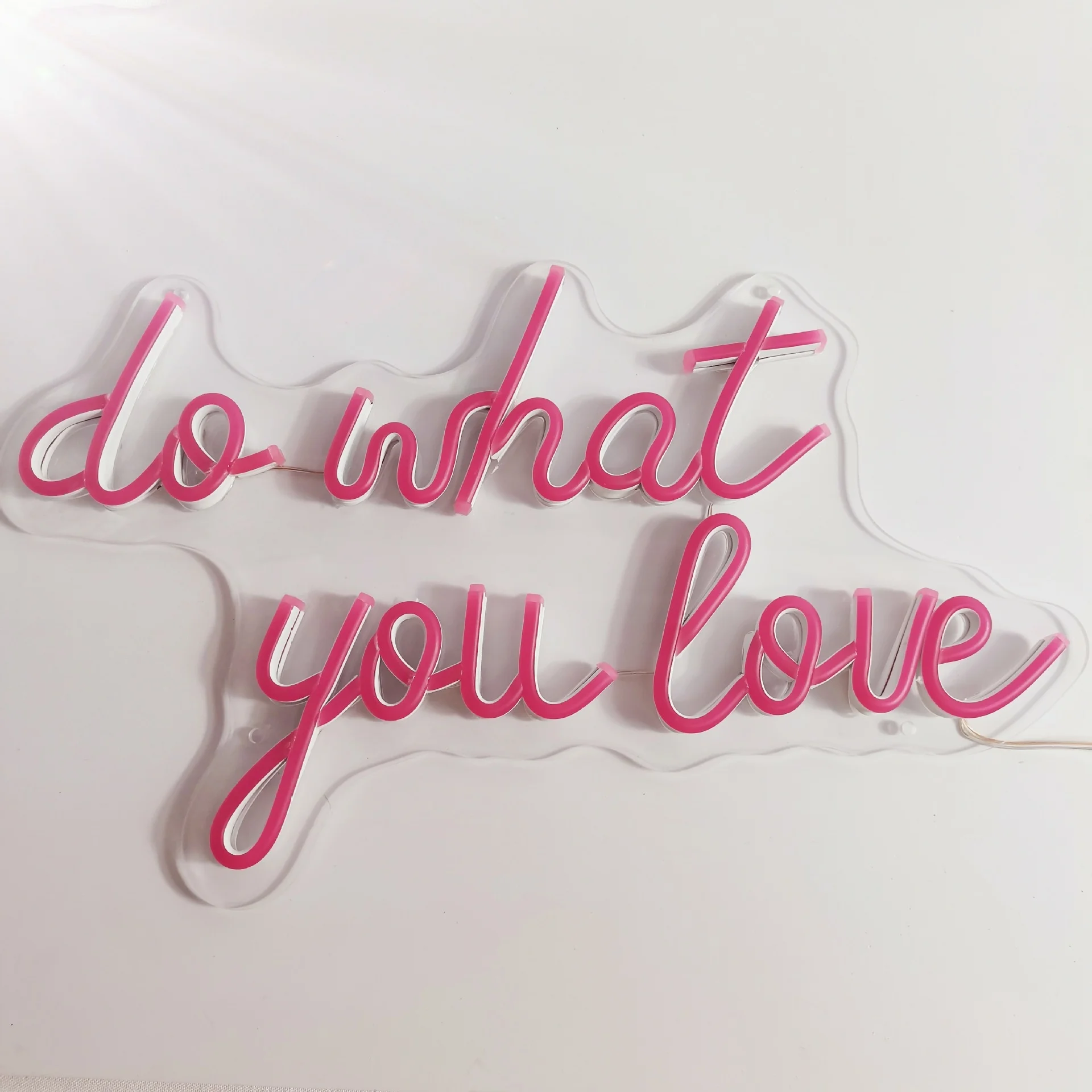 Do What You Love Neon light Sign for Wall Decor with Dimmable  Reusable Neon for Holiday Birthday Party Wedding Engagement Party