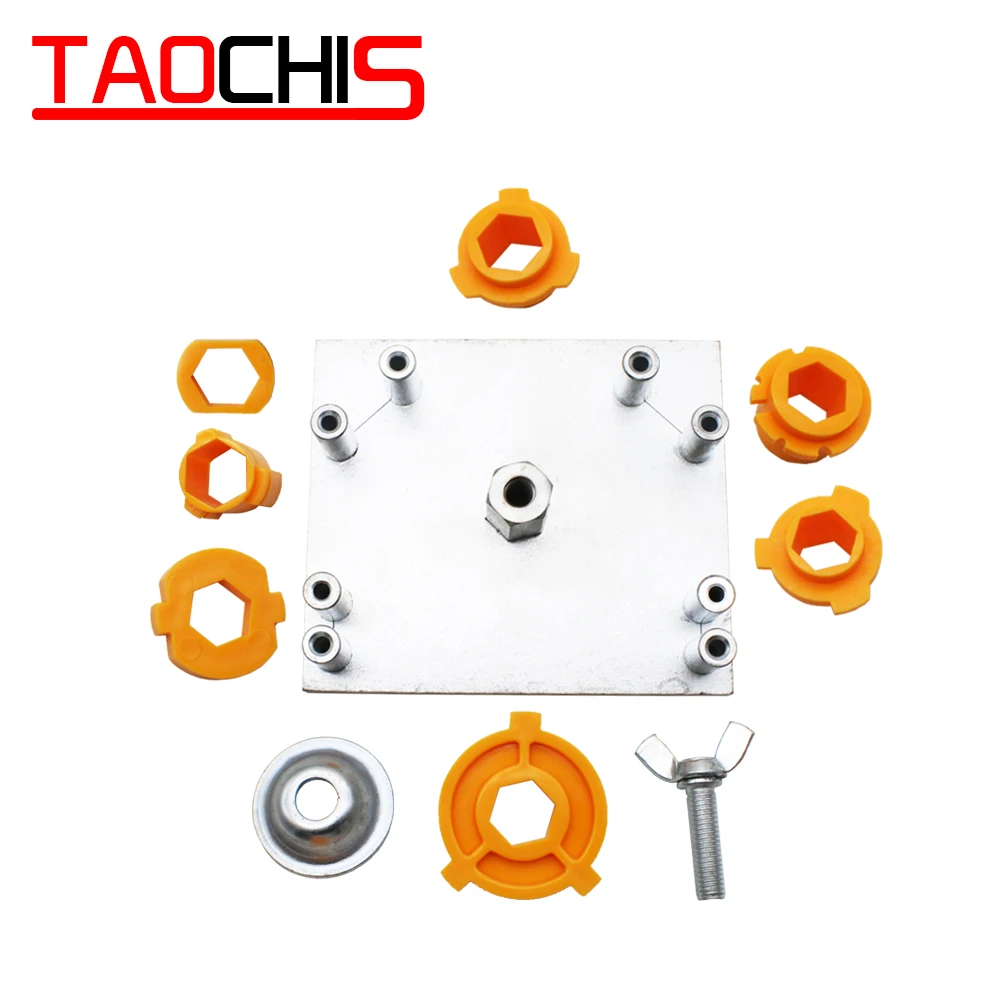 

Taochis Head lamp position Plate modify tool Mode H1 H4 H7 H11 9005 9006 D2R For Q5 Hella Projector lens Head Light modification