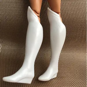 Maravilha senhora boneca arco seta espada 7 pçs/set boneca acessórios sapatos botas de brinquedo boneca peças 8 principais vendas botas mulher maravilha - №7