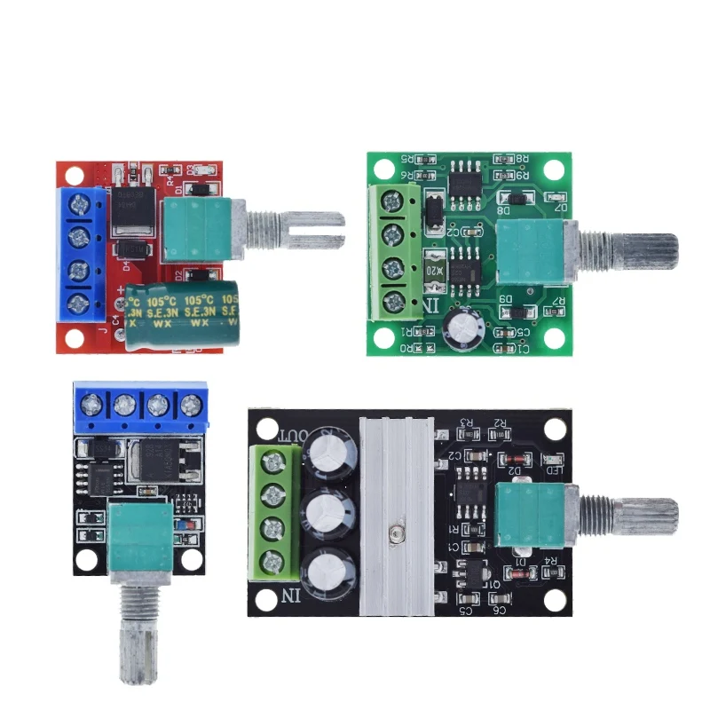 DC 1,8 V-35 V 2A 3A 5A 10A 30W 80W 90W PWM Motor Drehzahlregler Niederspannung Motor Drehzahlregler PWM Einstellbares Antriebsmodul – Detail 6