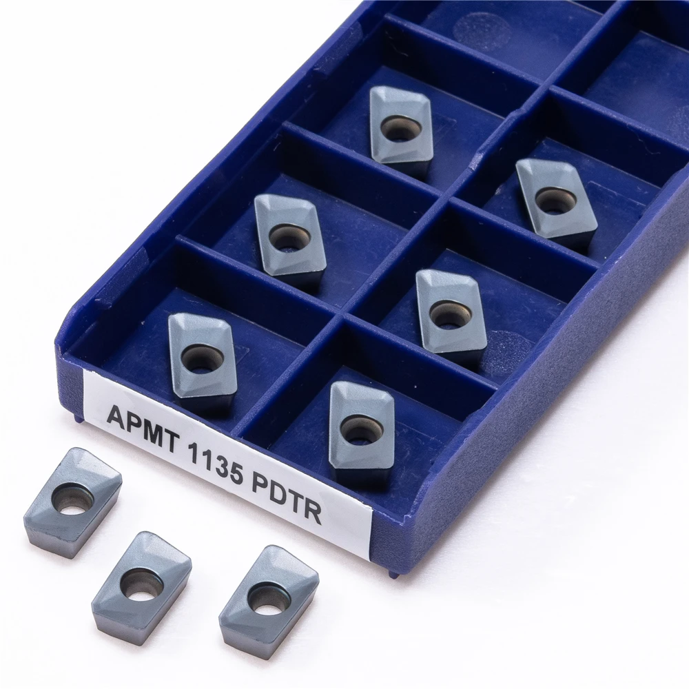 Imagem -04 - Pdtr Lt30 Ferramenta de Torneamento Corte Fresa Apmt 1135 Apkt 1135 Carboneto Inserção Peças de Metal Cnc Apmt1135 Apkt1135
