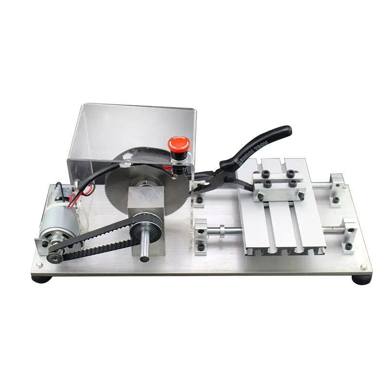 Industrial-grade Tibetan Double Saw Blade Cutting Machine Tibetan Polishing and Polishing Vajra Bodhi Tibetan Lathe