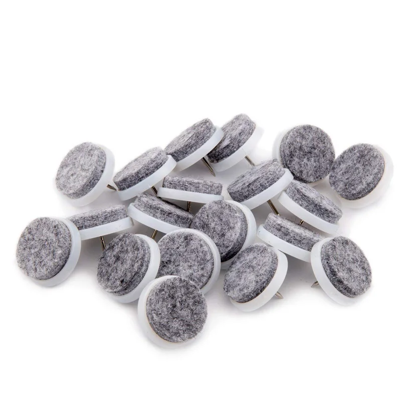 

Heavy Duty Felt Pads,Nail On Furniture Sliders Floor Protectors for Chair Table Desk Desser Cabinet Sofa Couch Leg Feet Non Slip