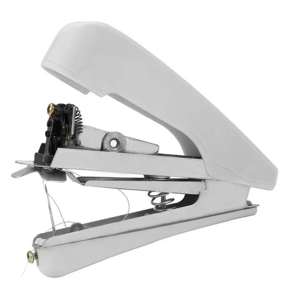 2022 New Arrivel 1pcs  Mini Travel Use Popular New Portable Cordless Mini Handy Hand-Held Clothes Fabric Sewing Machine