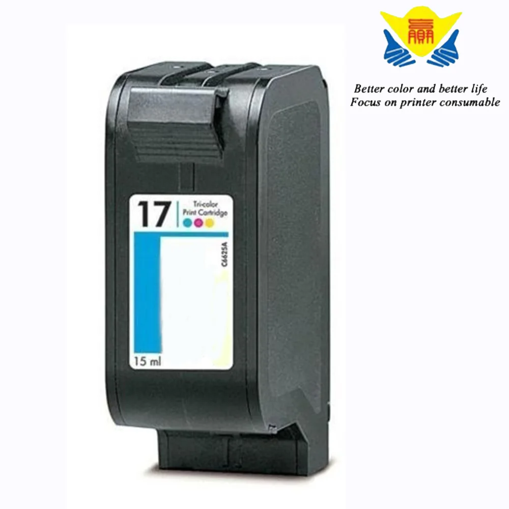 Refurbished ink cartridge HP17 6625D outlets for Deskjet 825 840 841 843 845 inkjet printer