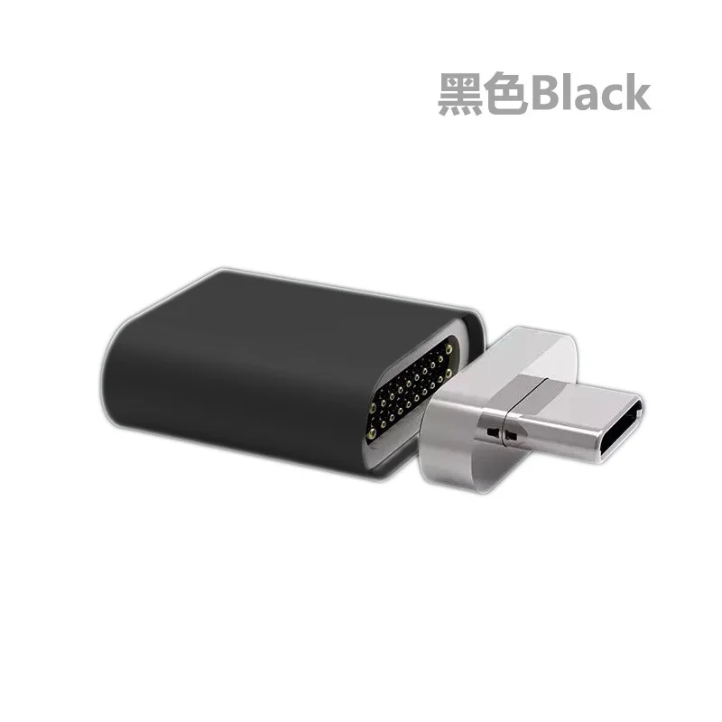 Imagem -03 - Adaptador Usb Tipo-c Magnético para Notebook e Laptop pd Charging Converter para Macbook Huawei Xiaomi Acessórios de Dados do pc 3.1 20pin 1set